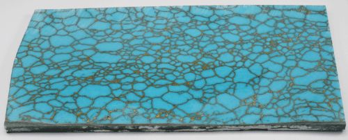 Turquoise #40 with Gold Web Tru-Stone Slab - 0.14